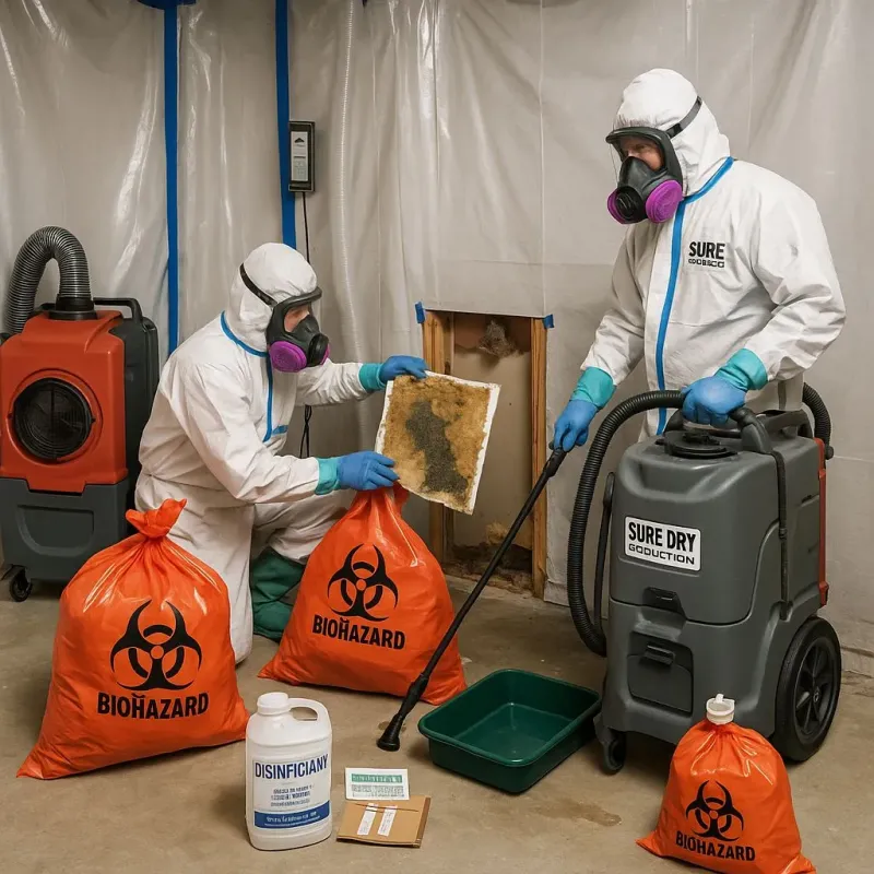 Contaminated Water Handling Protocols process in Bridgeport, IL