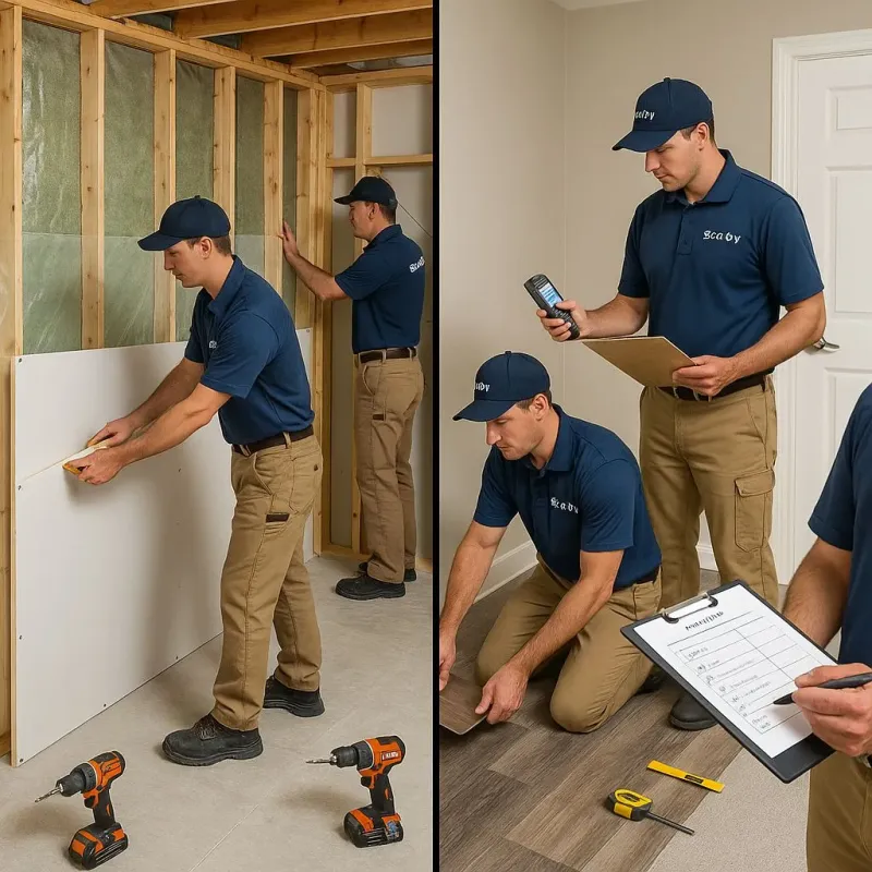 Repairs and Reconstruction process in Bridgeport, IL